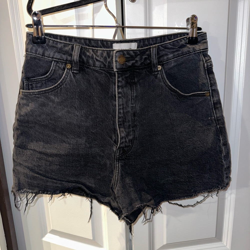 Black high rise. Rolla’s shorts.